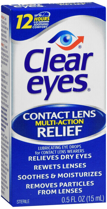 CLEAR EYES CONTACT LENS RELIEF 0.5OZ