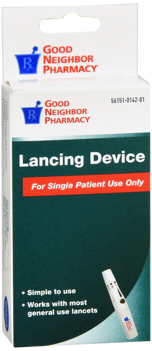 GNP LANCING SYS DEVICE FOR FINGER PRICKS