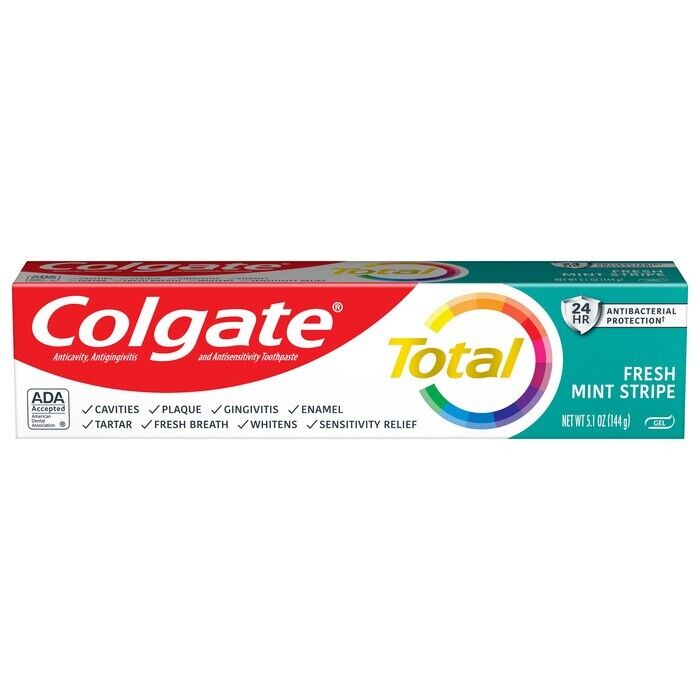 COLGATE TOTAL MINT STRIPE T/P  5.1oz