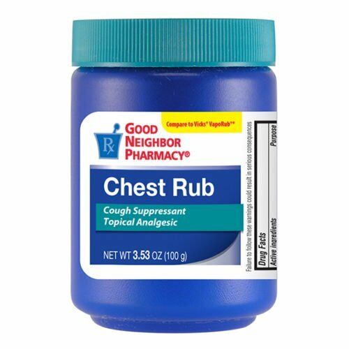 GNP MEDICATED CHEST RUB OINT 4OZ  COMPARES TO VICKS VAPORUB