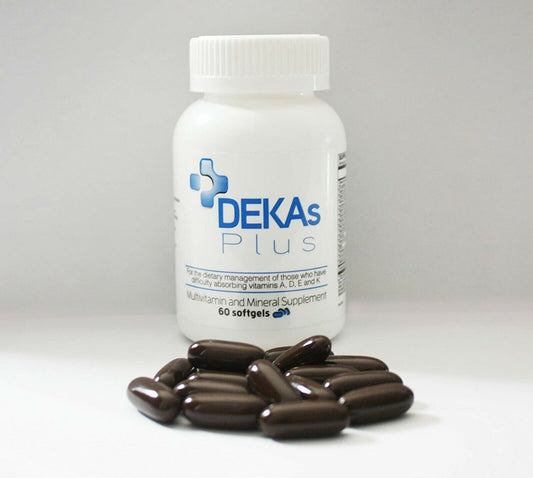 DEKAS PLUS MULTIVITAMIN SOFTGEL 60CT  x 4 bottles