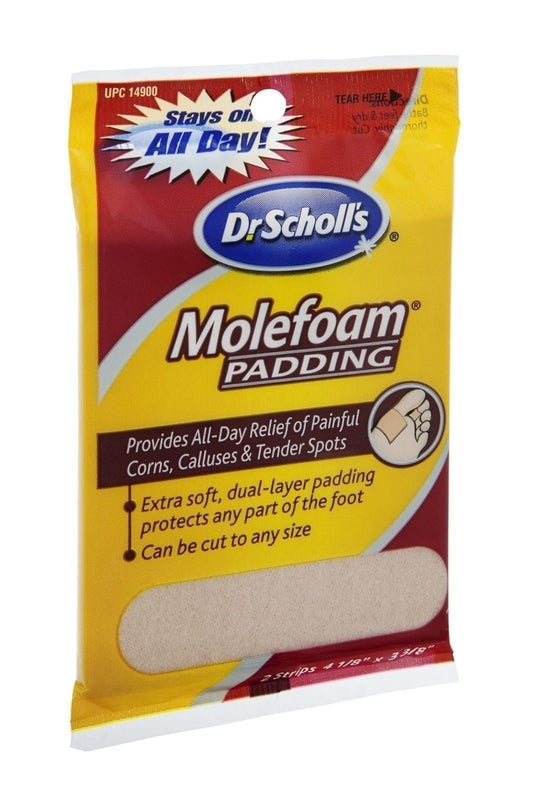 Dr Scholls Mole Foam  Padding 2 STRIPS  X 3 BAGS