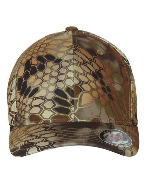 FLEXFIT Classic KRYPTEK 6-Panel Fitted Camo Baseball Cap HAT S/M & L/XL