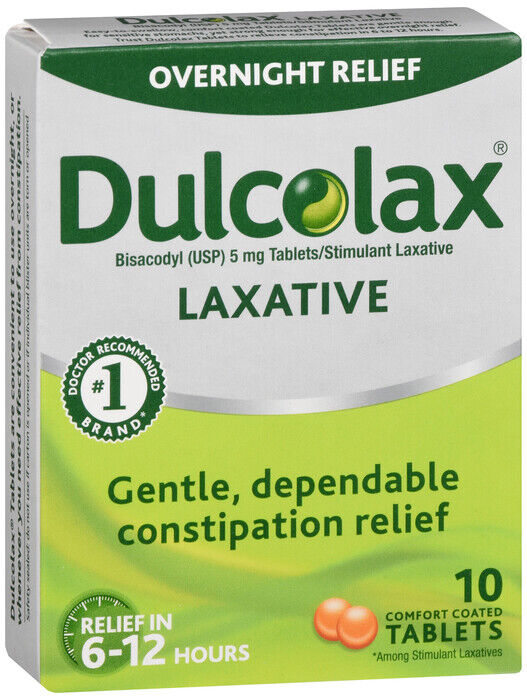 Dulcolax 5mg Tablet 10 count