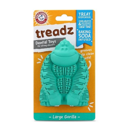 Arm & Hammer Treadz Dental Toys for Large Dogs     Gorilla