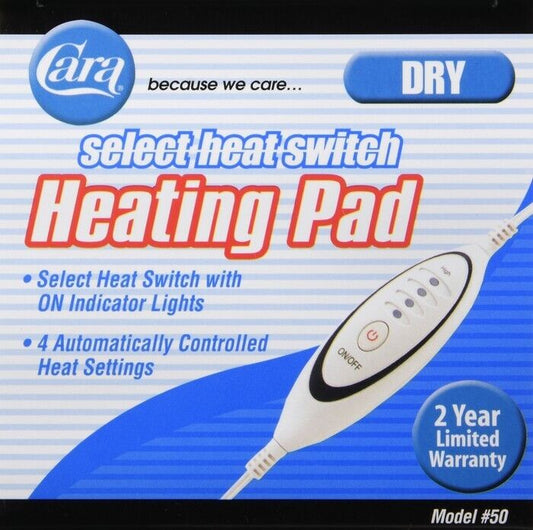 Cara select heat switch Heating Pad, Dry