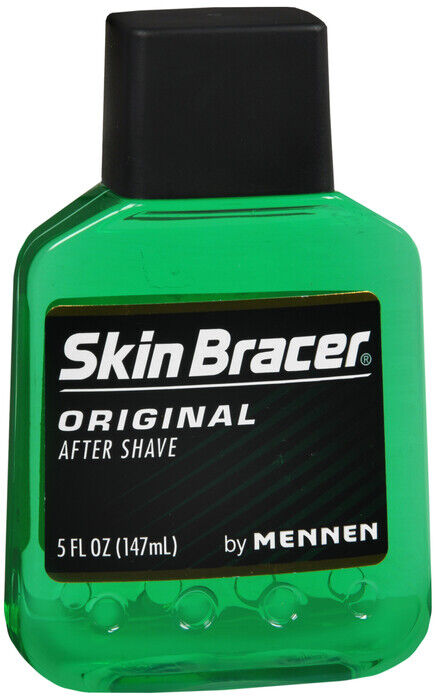 SKIN BRACER AFTERSHAVE REGULAR 5OZ X  2 BOTTLES (10 OZ TOTAL)