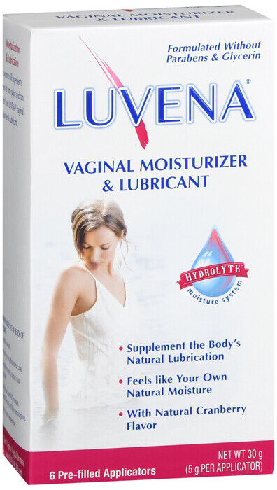 LUVENA VAGINAL MOISTURIZING  LUBRICANT APPL 6CT