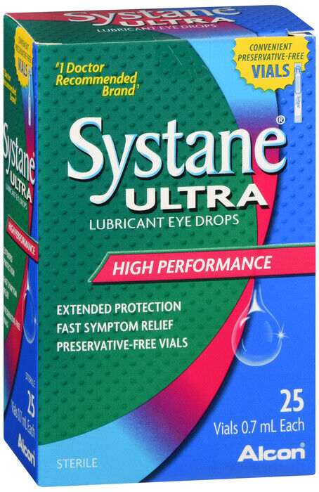 Systane Ultra PF Lubricant Eye Drop 25 count