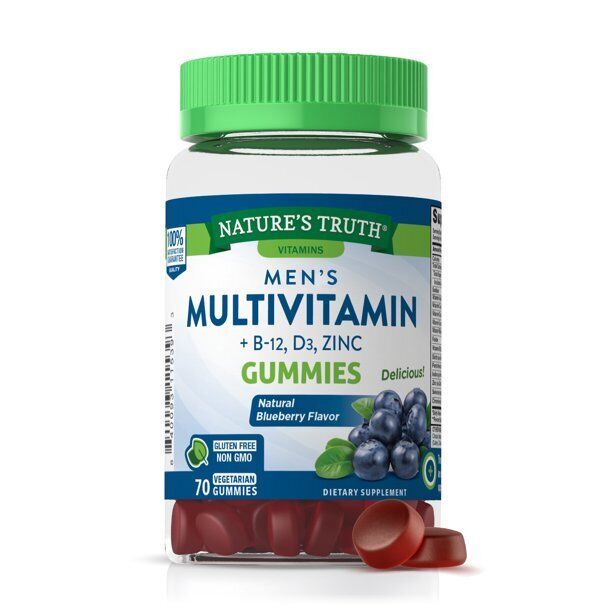 NATURES TRUTH MULTIVITAMIN BLUEBERRY GUMMY 70CT