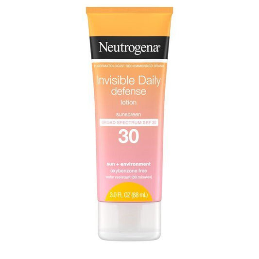 NEUTROGENA INVISIBLE DEFENSE SPF30 LOT 3oz