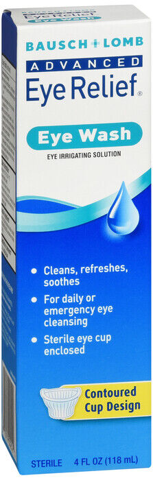 BAUSCH+LOMB ADVANCED EYE RELIEF EYE WASH 4OZ