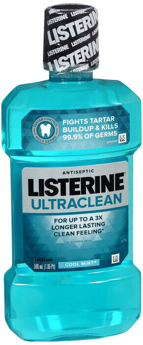 LISTERINE ULTRACLEAN COOL MINT 500ML