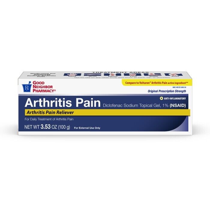 GNP Arthritis Pain Reliever Topical Gel 3.53oz