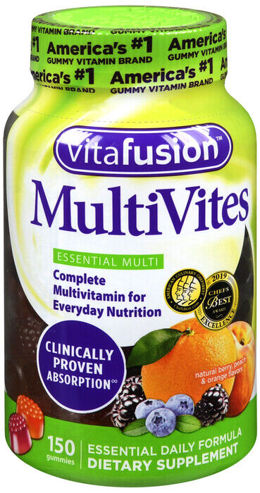 VITAFUSION MULTIVITES COMPLETE GUMMY 150CT