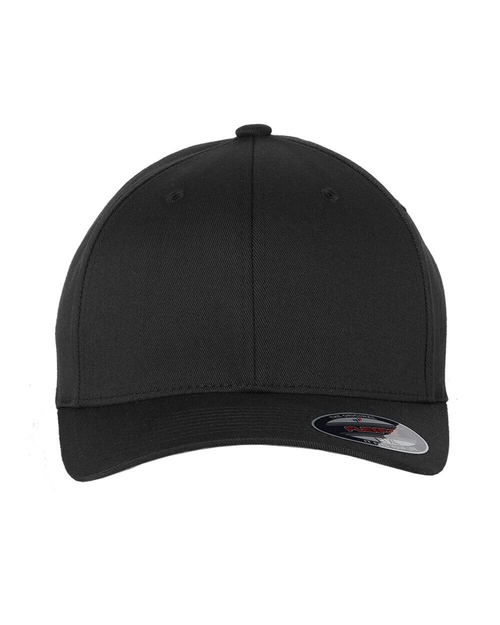 6277 Flexfit Wooly Combed Curve Visor 6 Panel Hat Dark Navy XL/XXL For Big Head