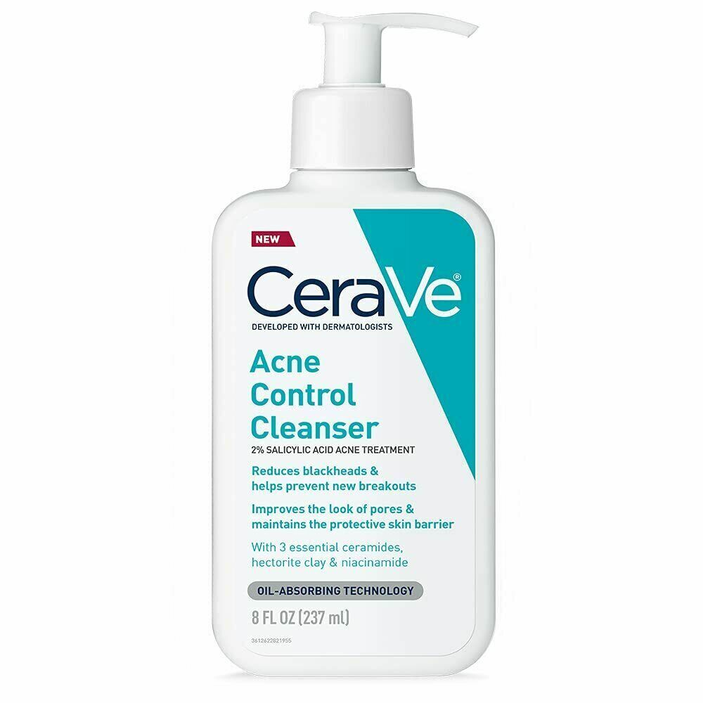 CERAVE ACNE CONTROL GEL CLEANSER LIQUID  8OZ