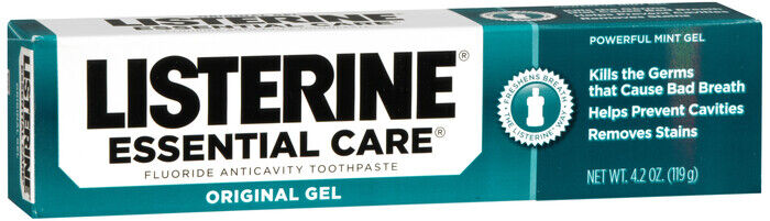 LISTERINE ESSENTIAL GEL MINT 4.2OZ