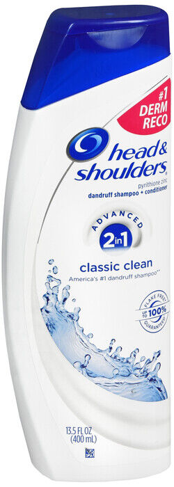 HEAD SHOULDERS SHAMP 2IN1 CLS CLN 13.5OZ