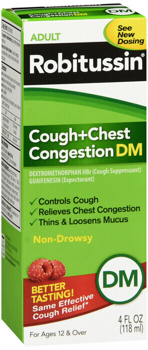 ROBITUSSIN DM COUGH CHEST CONGST LIQ 4OZ