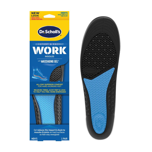 Dr. Scholl's Comfort and Energy Memory Fit Insoles for Men, 1 Pair