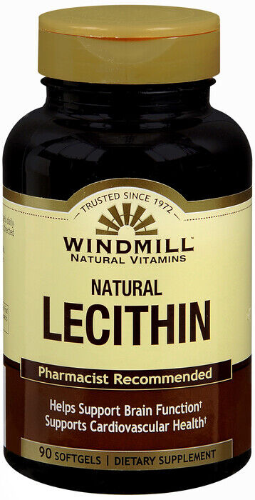 LECITHIN NATURAL SOFTGEL TAB 90CT WINDMILL