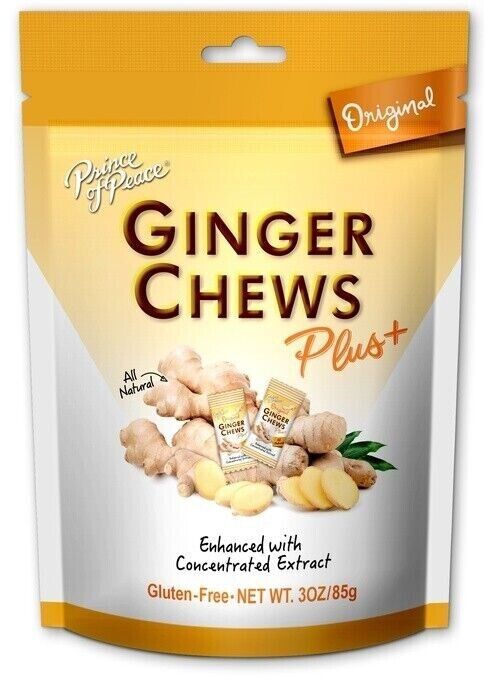 Prince of Peace Ginger Chews Plus+ Original 3oz