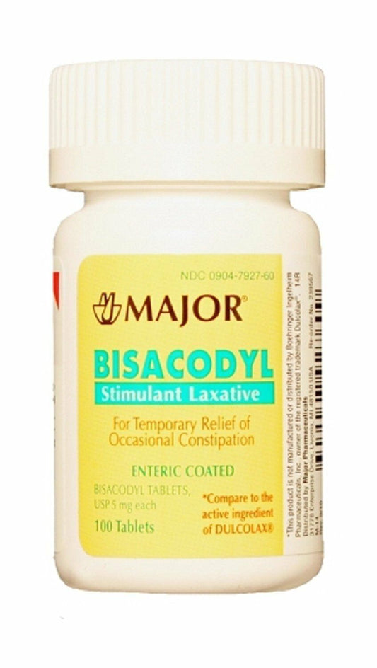 BISACODYL 5 MG EC TAB 100  BY MAJOR