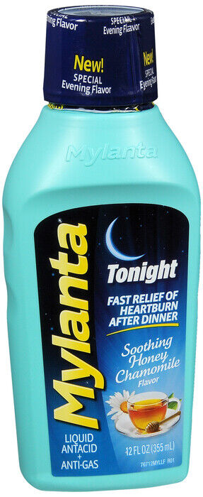 MYLANTA ANTACID TONIGHT MAX HONEY 12oz