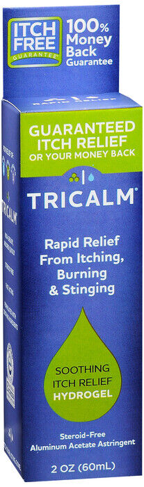 TRICALM ANTI-ITCH STEROID-FREE GEL 2OZ