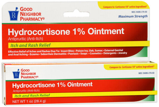 GNP HYDROCORTISONE 1 % OINTMENT 1 OZ