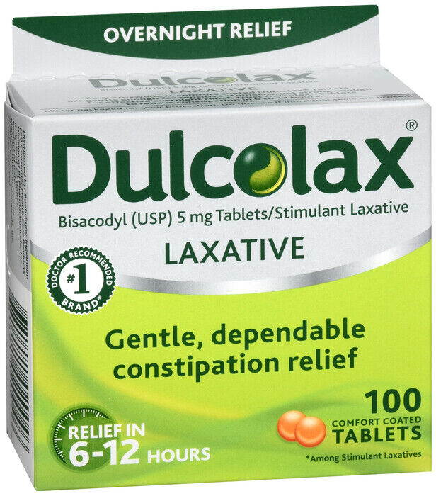 Dulcolax 5mg Tablet 100 count