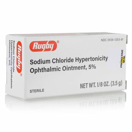 SODIUM CHL HYPERTONICITY 5% OPTHALMIC OINEMENT 3.5GM