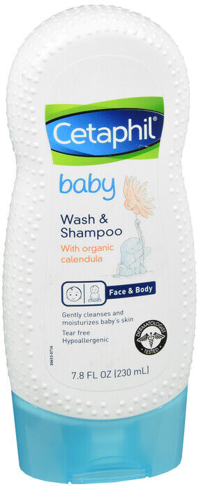 CETAPHIL BABY WASH & SHAMPOO 7.8OZ