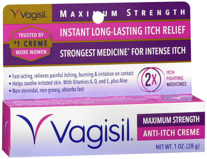 VAGISIL CREAM MAXIMUM 1OZ