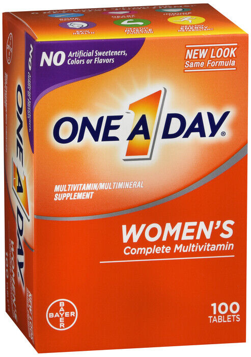 ONE-A-DAY WOMEN TABLET 100CT