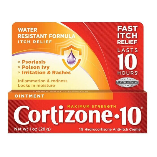 CORTIZONE-10 OINTMENT 1OZ   hydrocortisone TOPICAL OINT. (G) 1 %