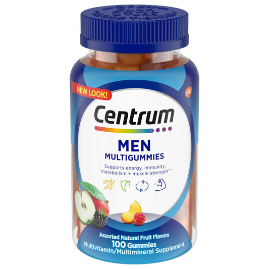 CENTRUM MEN MULTIVITAMIN GUMMY 100CT