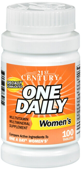 ONE DAILY WOMEN TABLET 100CT 21ST CENTURY