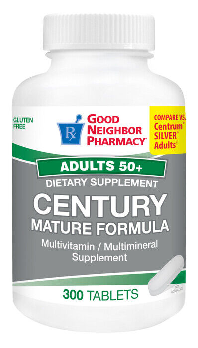 GNP CENTURY MATURE MULTIVITAMN TAB 300CT