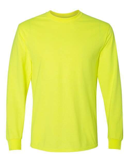 Gildan Adult 50/50 Cotton Blend Long Sleeve T-Shirt Mens Size Tee g8400