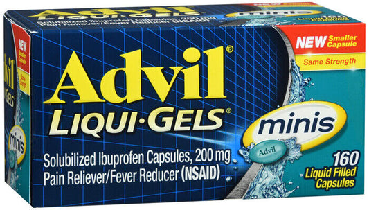 ADVIL LIQUI-GELS 200MG MINIS 160CT