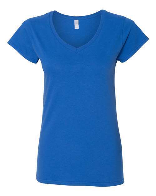 Gildan Softstyle Ladies Fit V-Neck T-Shirt 64V00L