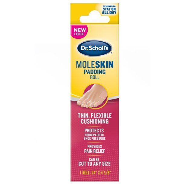 DR SCHOLLS MOLESKIN PADDING ROLL 24in