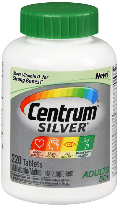 CENTRUM SILVER TABLET 220CT