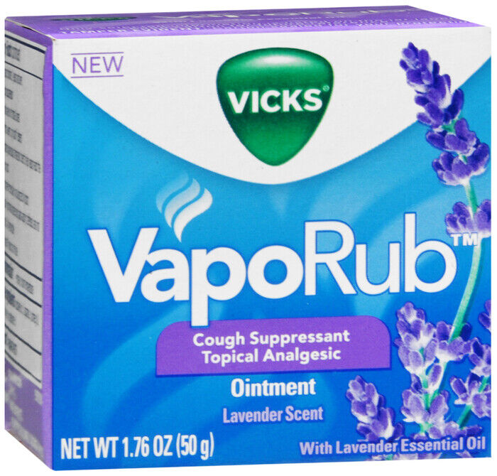 VICKS VAPORUB JAR OINT LAVENDER 50G