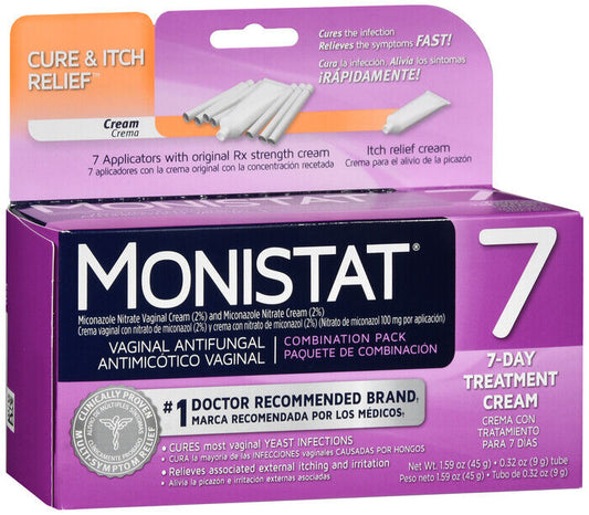 Monistat 7 Cream Combo Pack 7 count