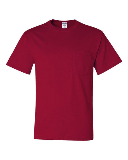 Jerzees Men's  29MP 50/50 Cotton Blend Pocket Tee T-Shirt