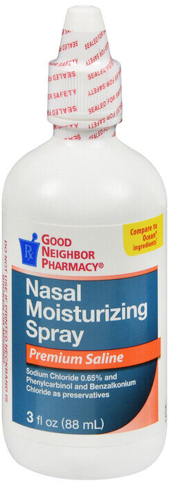 GNP NASAL SPRAY SALINE LIQ 3 OZ   sodium chloride NASAL SPRAY 0.65