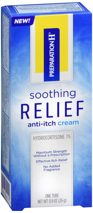 PREP H SOOTH RELIEF ANTI-ITCH CREAM  1oz